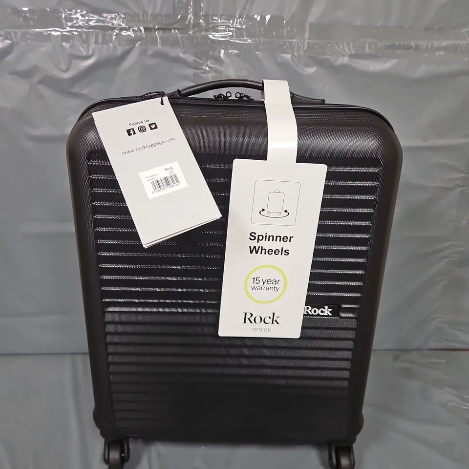 ROCK VENICE CABIN SUITCASE - BLACK