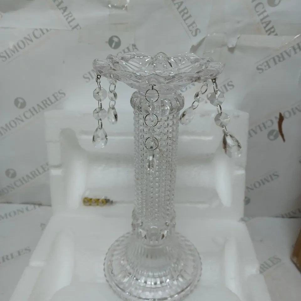 BOXED JULIAN MACDONALD PRE LIT GLASS LIGHT