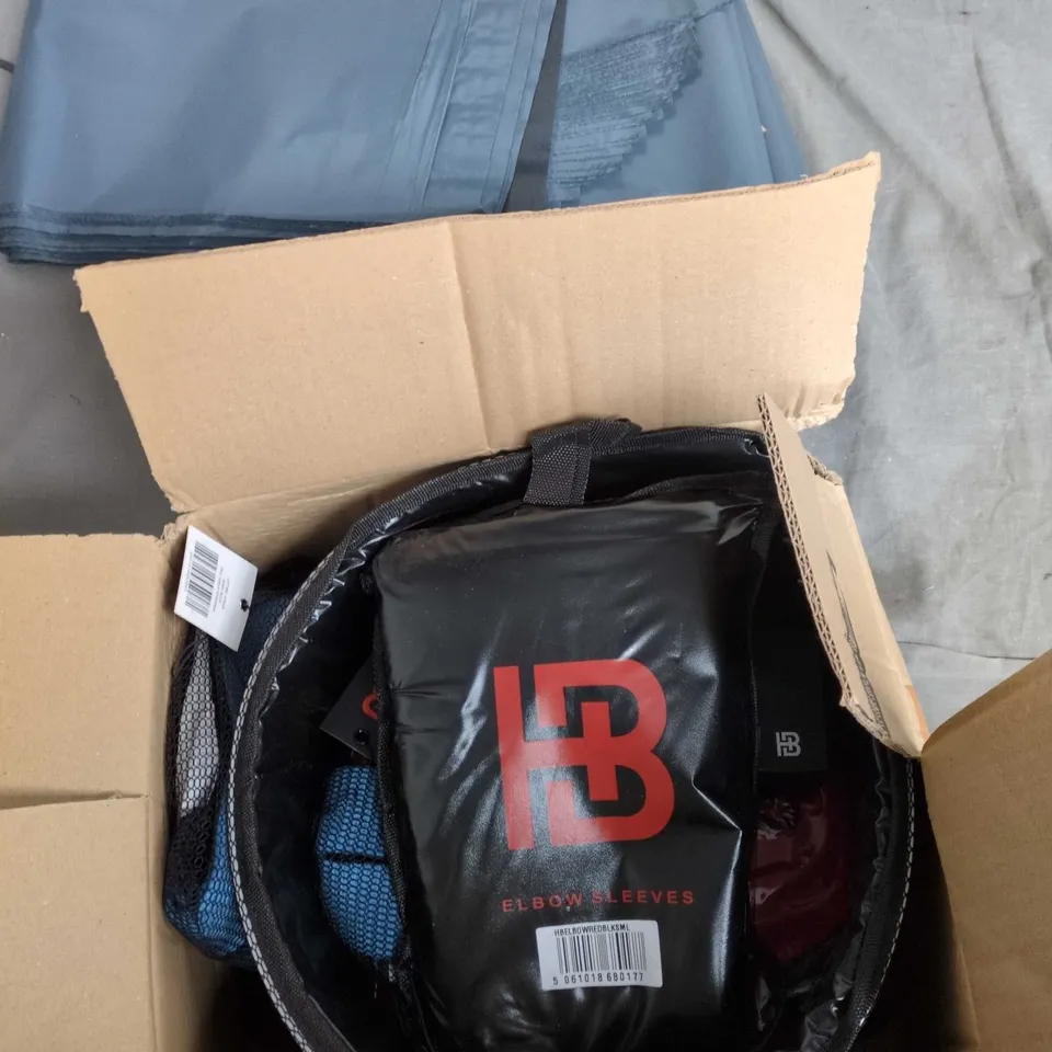 HARDBODY WEIGHTLIFTING BELT AND KNEEPADS AND ELBOW SLEEVES