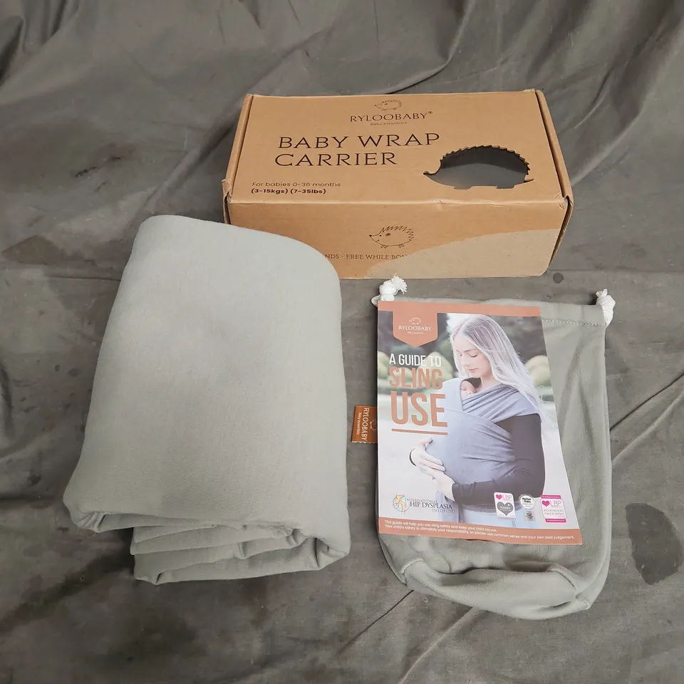 RYLOOBABY WRAP CARRIER IN GREY