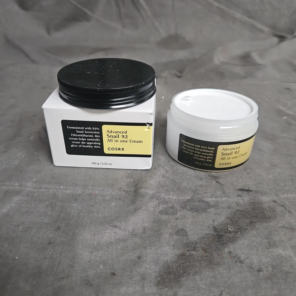 BOXED COSRX ADVANCED SNAIL 92 ALL IN ONE CREAM 100G