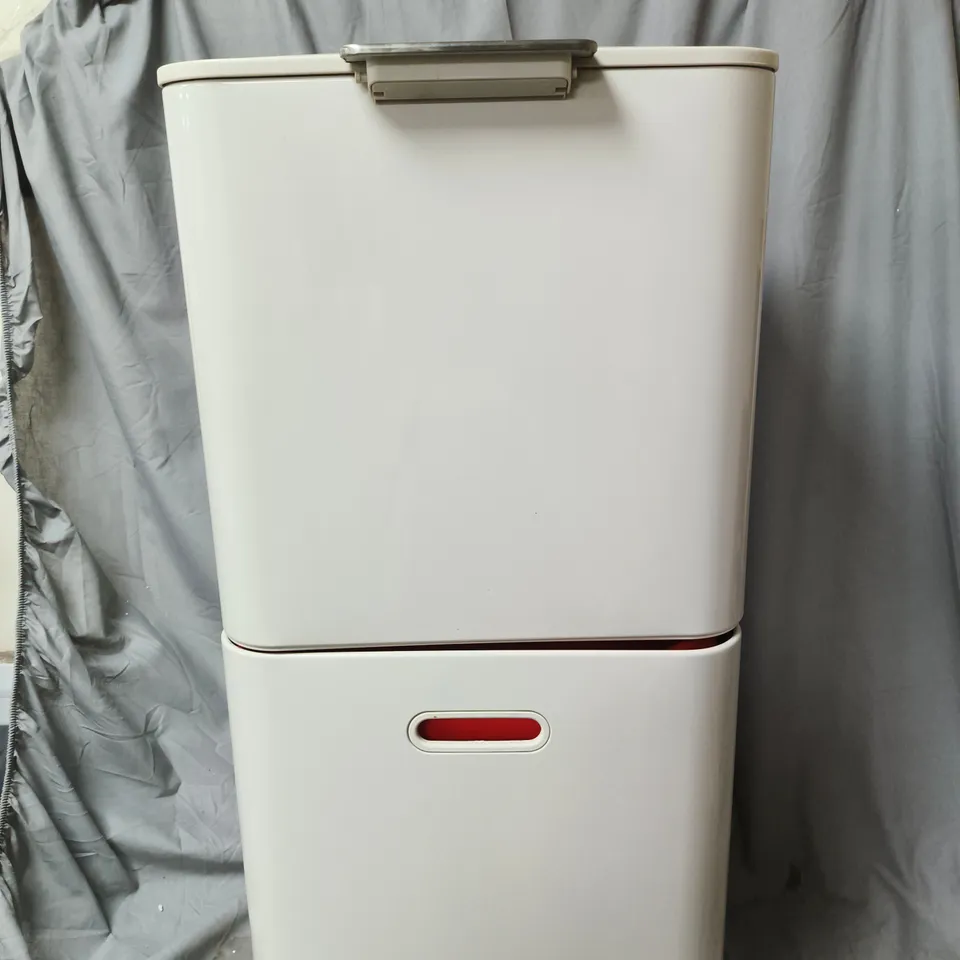 JOSEPH JOSEPH TOTEM MAX 60-LITRE WASTE SEPARATION BIN, UNBOXED RRP £226.99