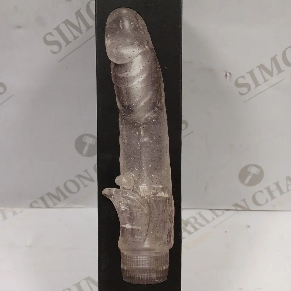 BOXED ANN SUMMERS 5.5" VIBRATING GLITTER DILDO 