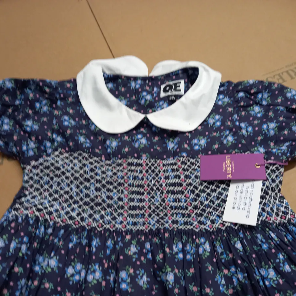 QUESTION EVERYTHING FLORAL DRESS - 8/9 YRS
