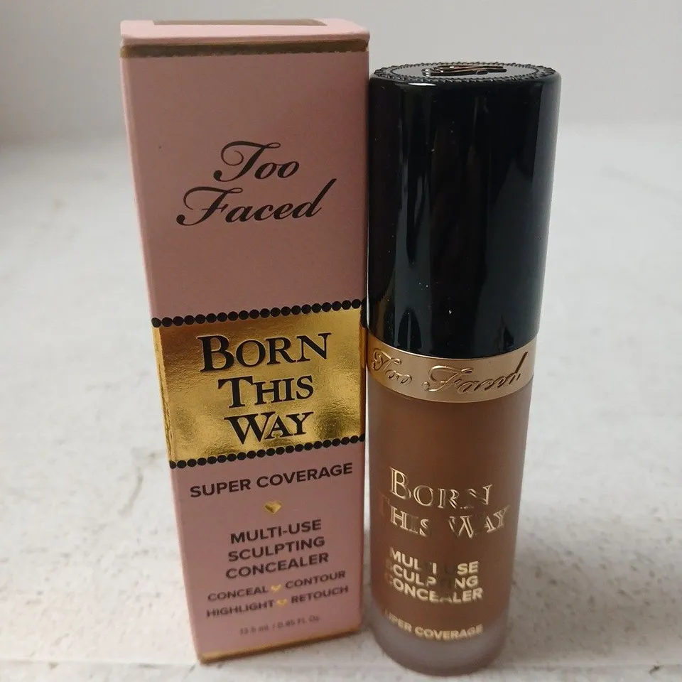 BOXED TOO FACED BORN THIS WAY SUPER COVERAGE CONCEALER 13.5ML - CHAI