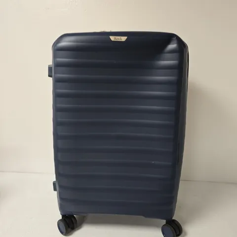 ROCK HARDCASE SUITCASE ON WHEELS - NAVU