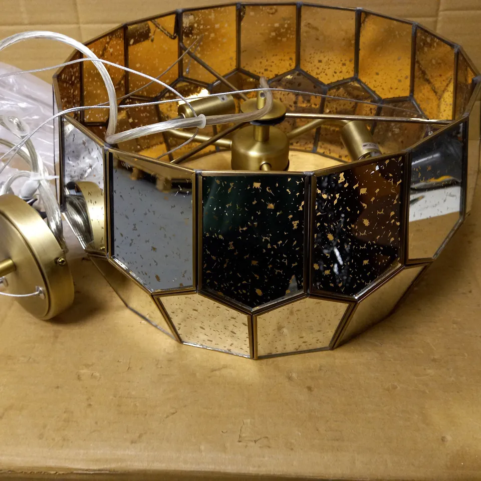 JOHN LEWIS ROMY PENTAGON CEILING LIGHT 