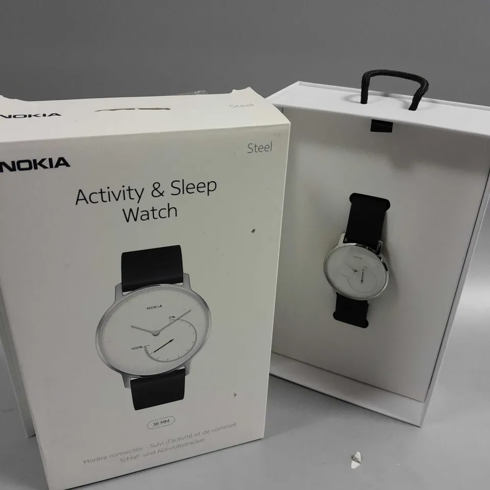 BOXED NOKIA STEEL ACTIVITY & SLEEP WATCH 