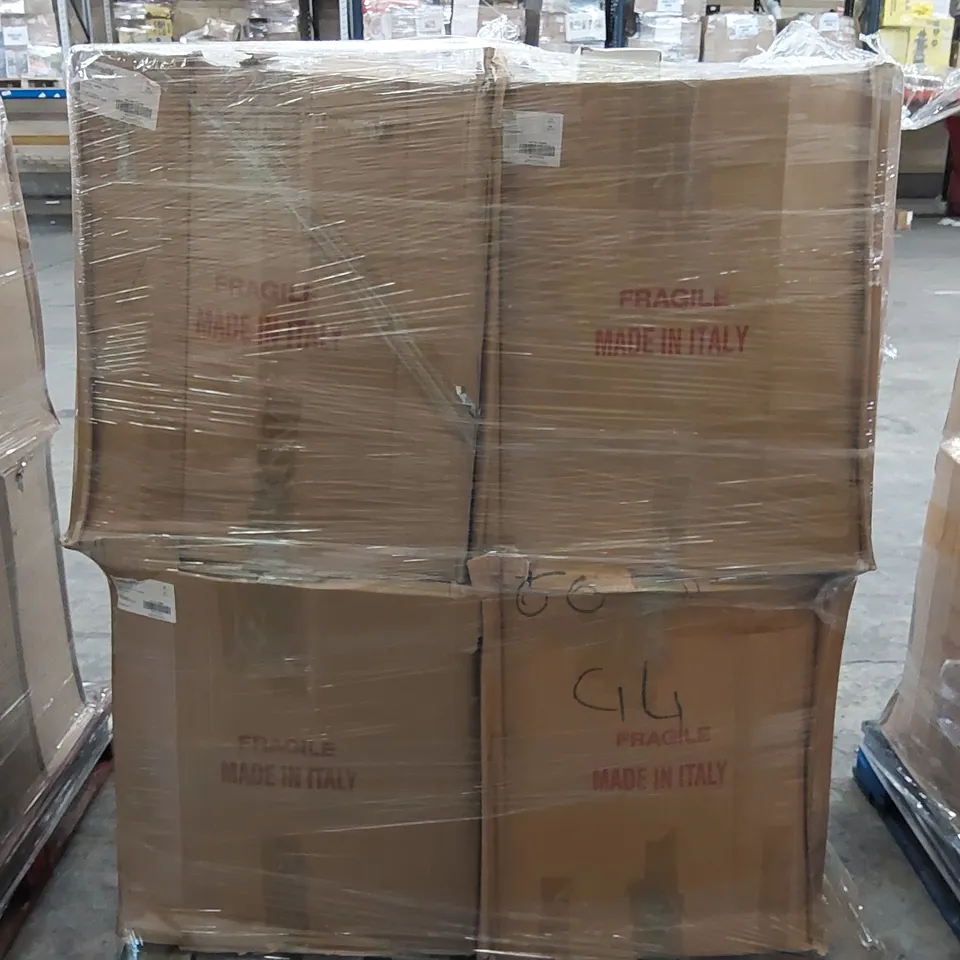 PALLET OF APPROXIMATELY 70x BATHSTORE HOUSE BEAUTIFUL 600MM PLASTIC DRAWER INSERTS 