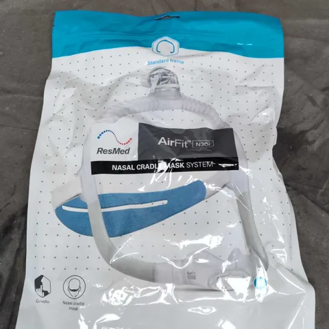 RESMED AIRFIT N30 NASAL CRADLE MASK SYSTEM 