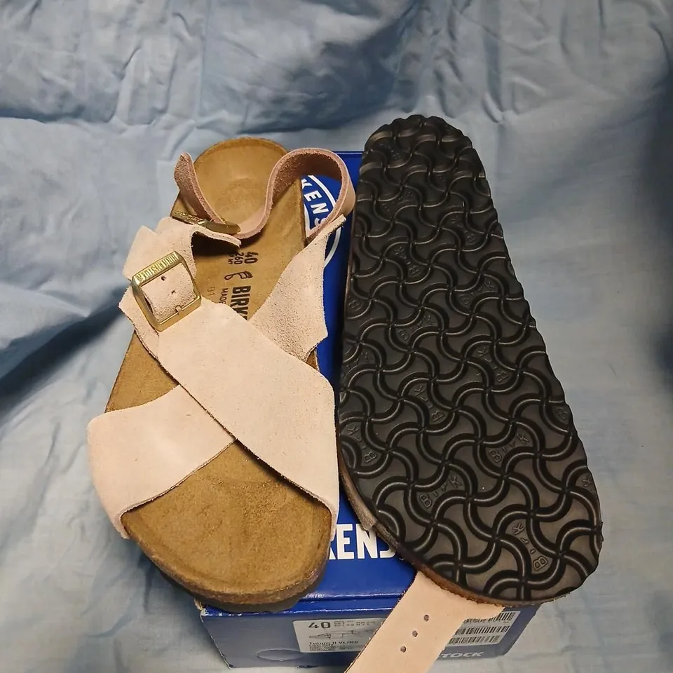 BIRKENSTOCK TULUM II VL/NB SANDALS – LIGHT ROSE, UK7 (EU 40)