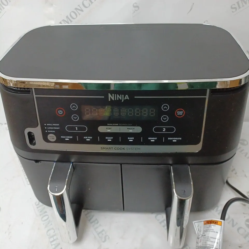 NINJA FOODI MAX DUAL ZONE 9.5L AIR FRYER AF451UK