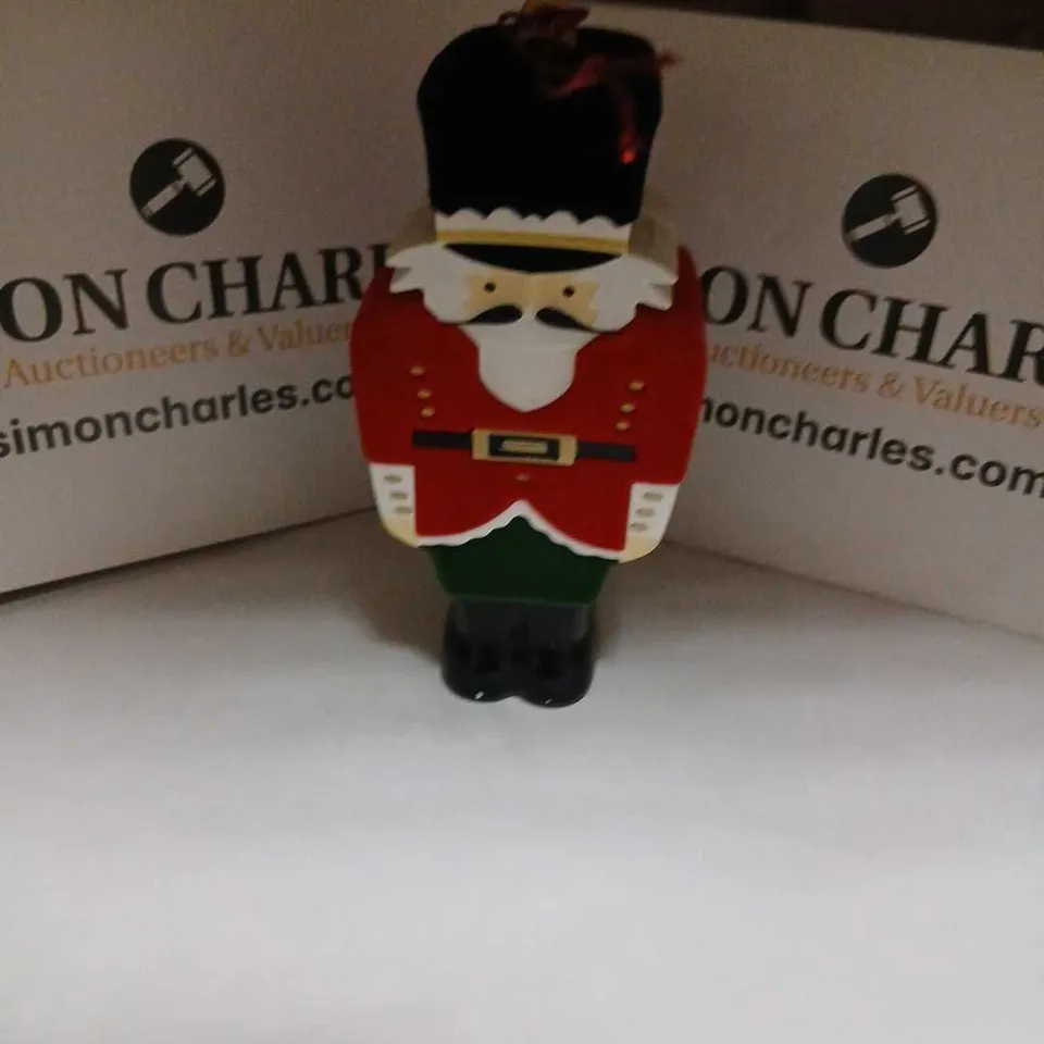 DIAMONIQUE 3.8CT TW STUD EARRINGS SET IN NUTCRACKER BAUBLE STERLING SILVER 