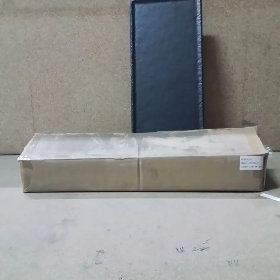 BOXED TABLECRAFT MELAMINE SLATE PADDLE BLACK APPROXIMATELY 5 PER BOX 