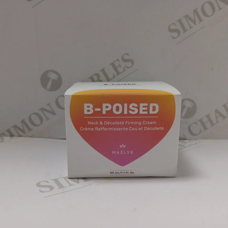 SEALED MAELYS B-POISED NECK & DÉCOLLETÉ FIRMING CREAM
