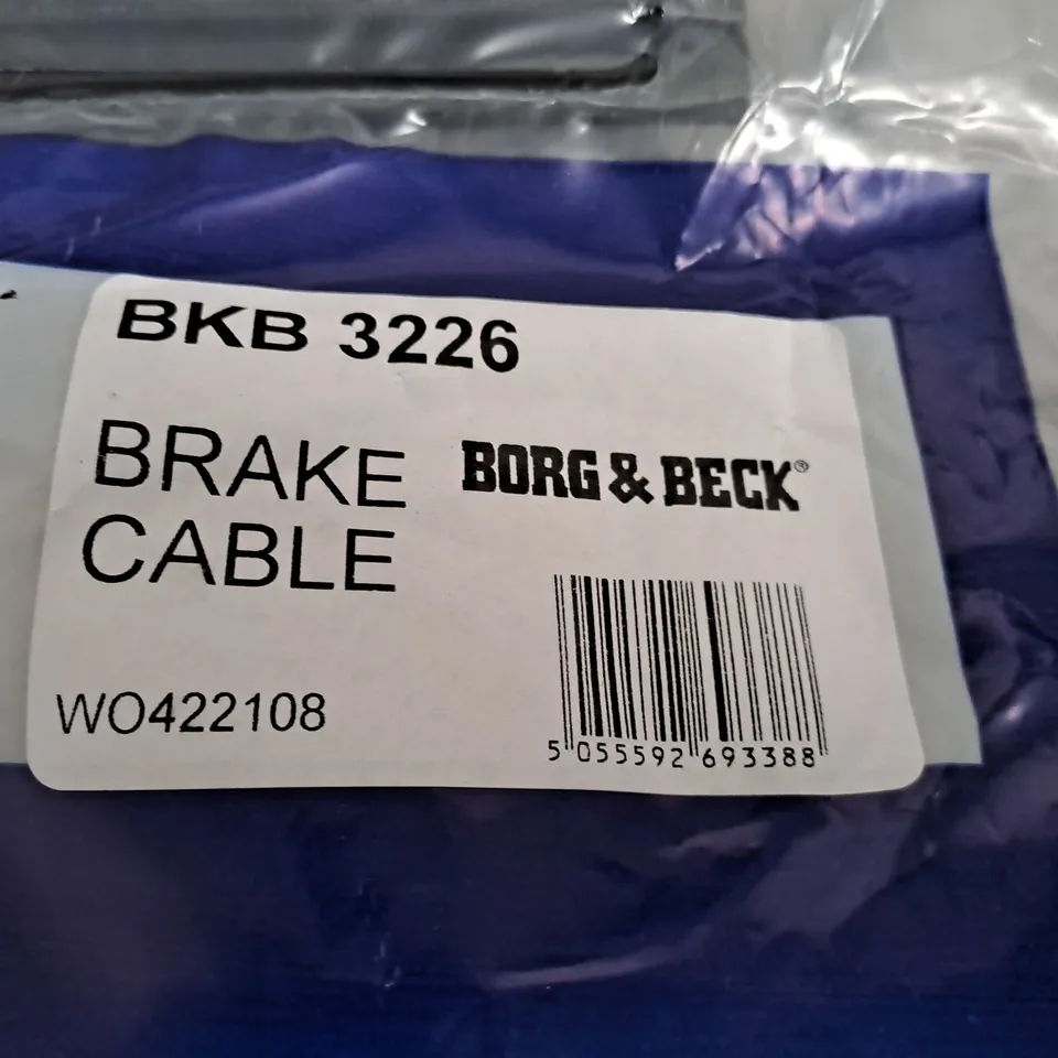 BORG AND BECK BRAKE CABLE BKB 3226