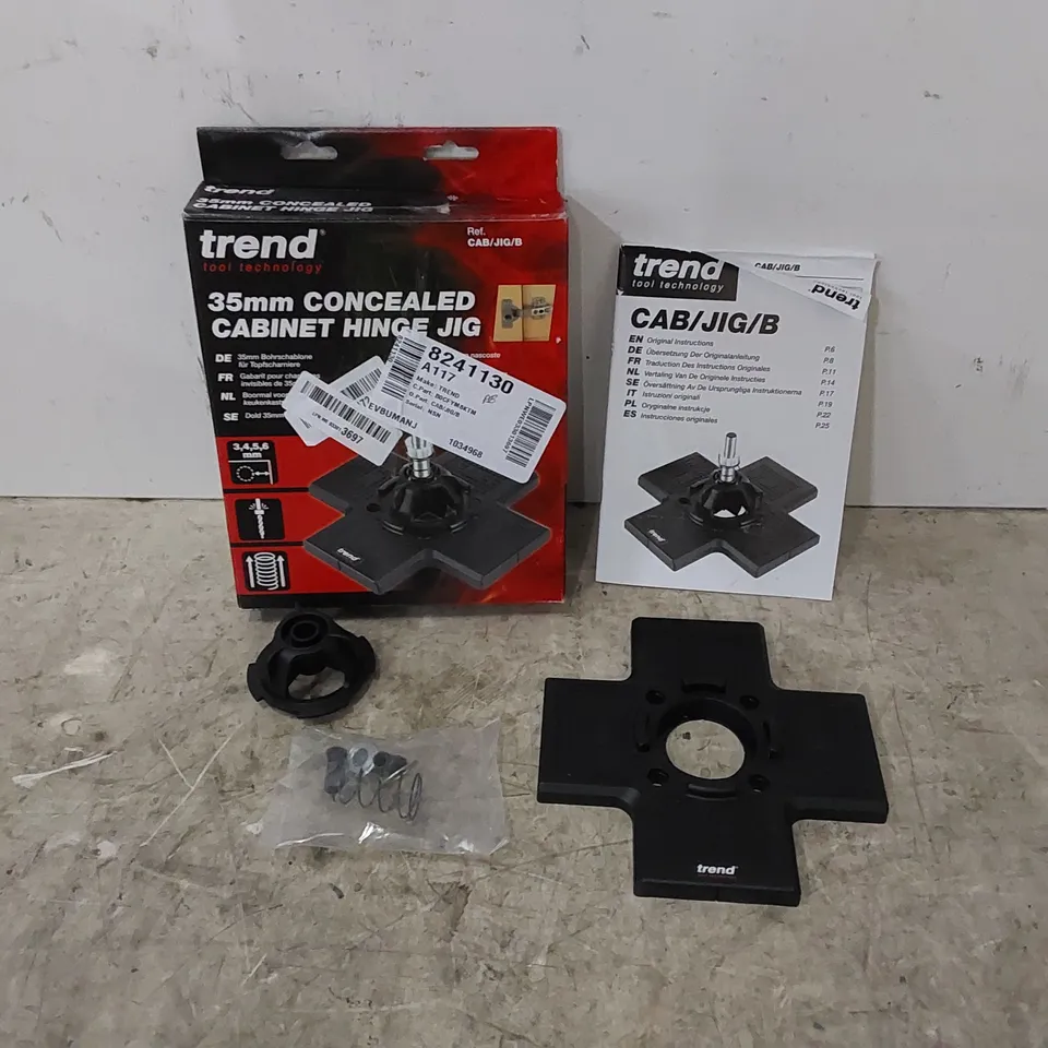 BOXED TREND 35mm CONCEALED CABINET HINGE JIG