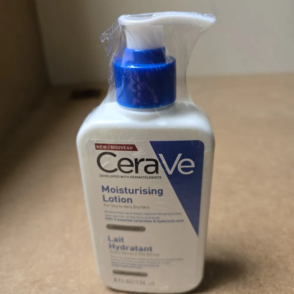 CERAVE MOISTURISING LOTION 236 ML – PUMP BOTTLE, FOR DRY TO VERY DRY SKIN
