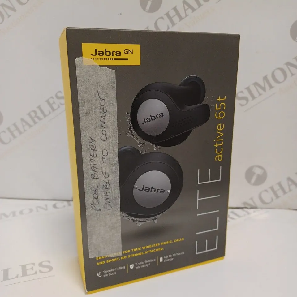 BOXED JABRA ELITE ACTIVE 65T EARBUDS