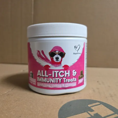 NUTRIPAW ALL-ITCH & IMMUNITY TREATS FOR DOGS – 120 CHEWS