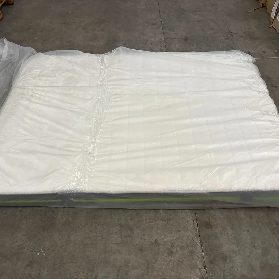 QUALITY BAGGED HYBRID MEMORY FOAM OPEN COIL 135CM DOUBLE MATTRESS