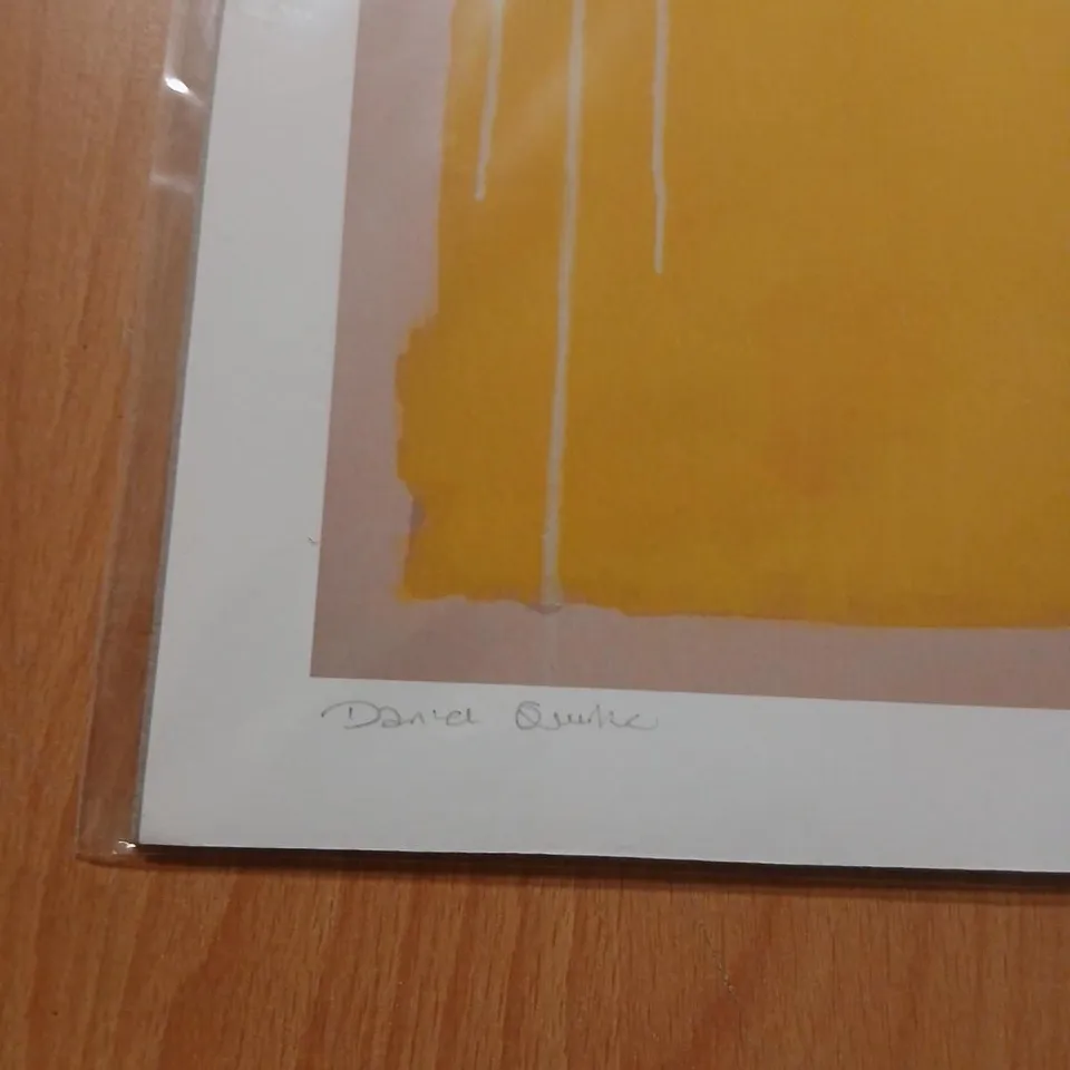 BIRD ON BRANCH – LIMITED EDITION PRINT 6/100 SIGNED BY ARTIST DANIEL QUIRKE