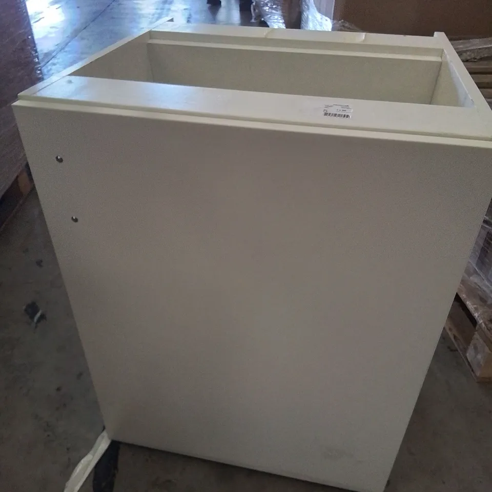 PALLET OF TWO SINGLE DOOR BASE UNITS WHITE