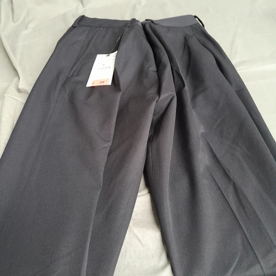 ZARA NAVY SMART TROUSERS- EUR 40