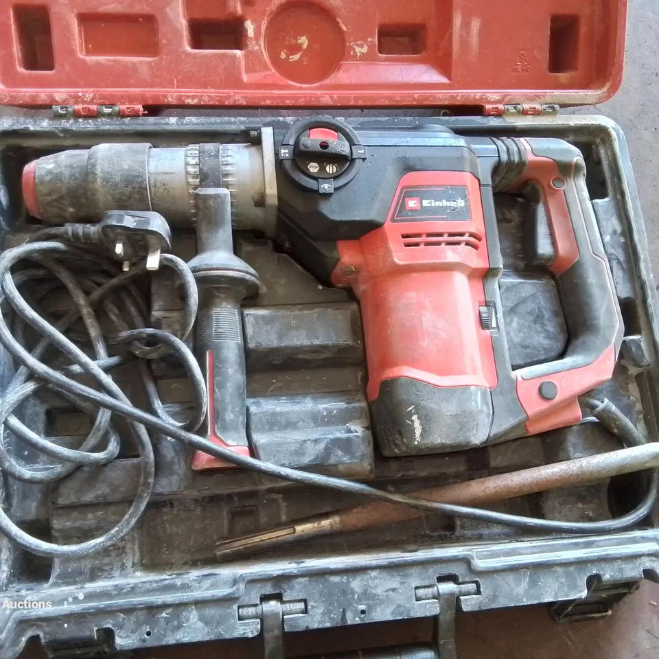 BOXED EINHELL TE-RH 40 3F ROTARY HAMMER DRILL