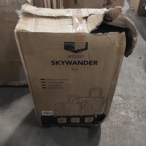 BOXED LUGG 3PCS SKYWANDER LUGGAGE SET 