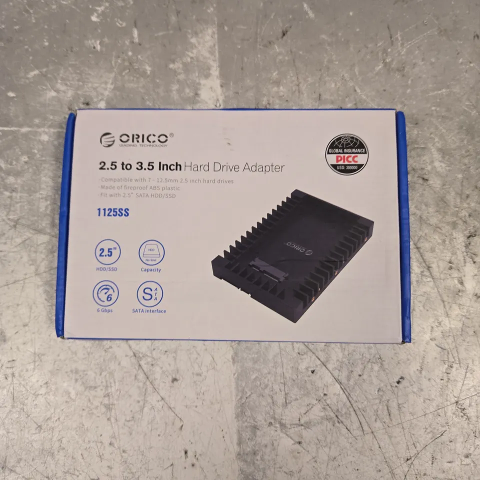 BOXED ORICO 2.5 TO 3.5" HARD DRIVE ADAPTER  