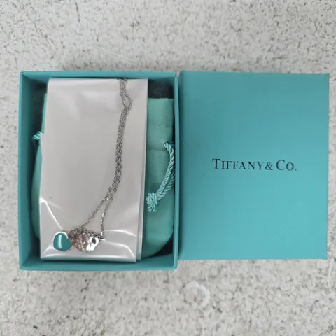 TIFFANY & CO. RETURN TO TIFFANY HEART NECKLACE ON SILVER CHAIN