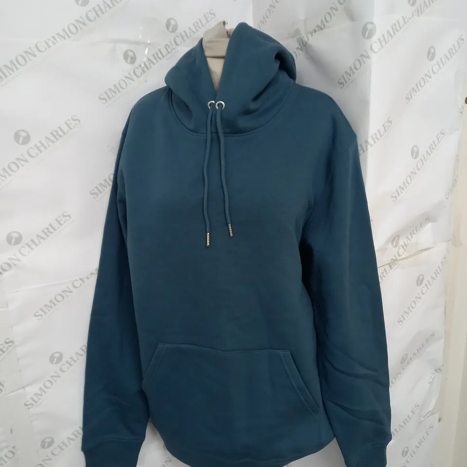 SUTSU HOODIE IN DARK TEAL SIZE L