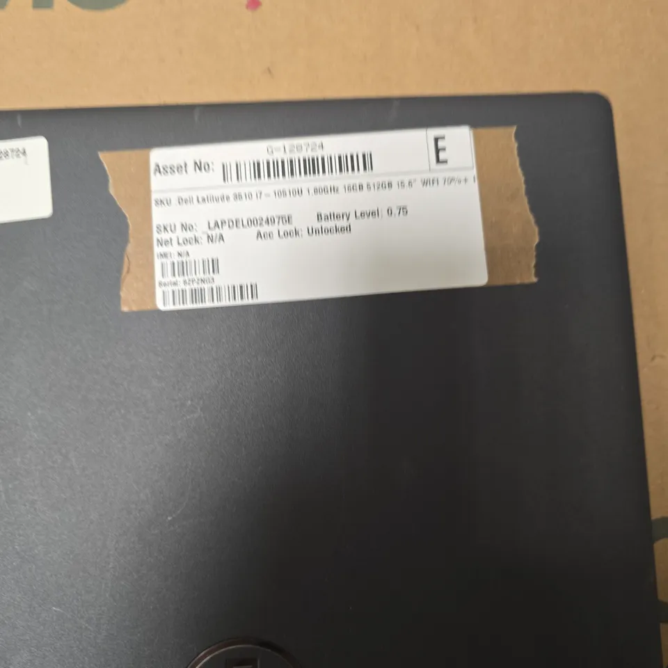 DELL LATITUDE 3510 LAPTOP – HINGE/BEZEL DAMAGE