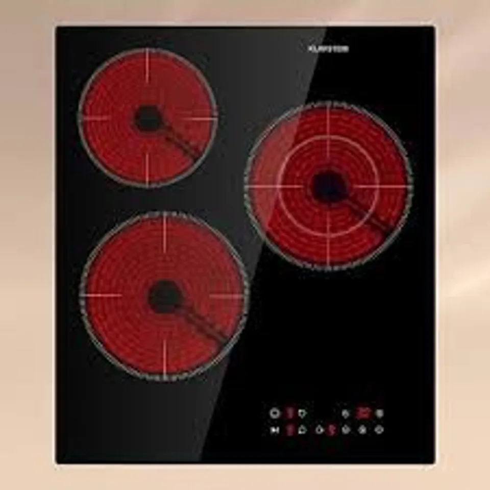 BOXED KLARSTEIN VIRTUOSA 3 SLIM GLASS CERAMIC COOKTOP