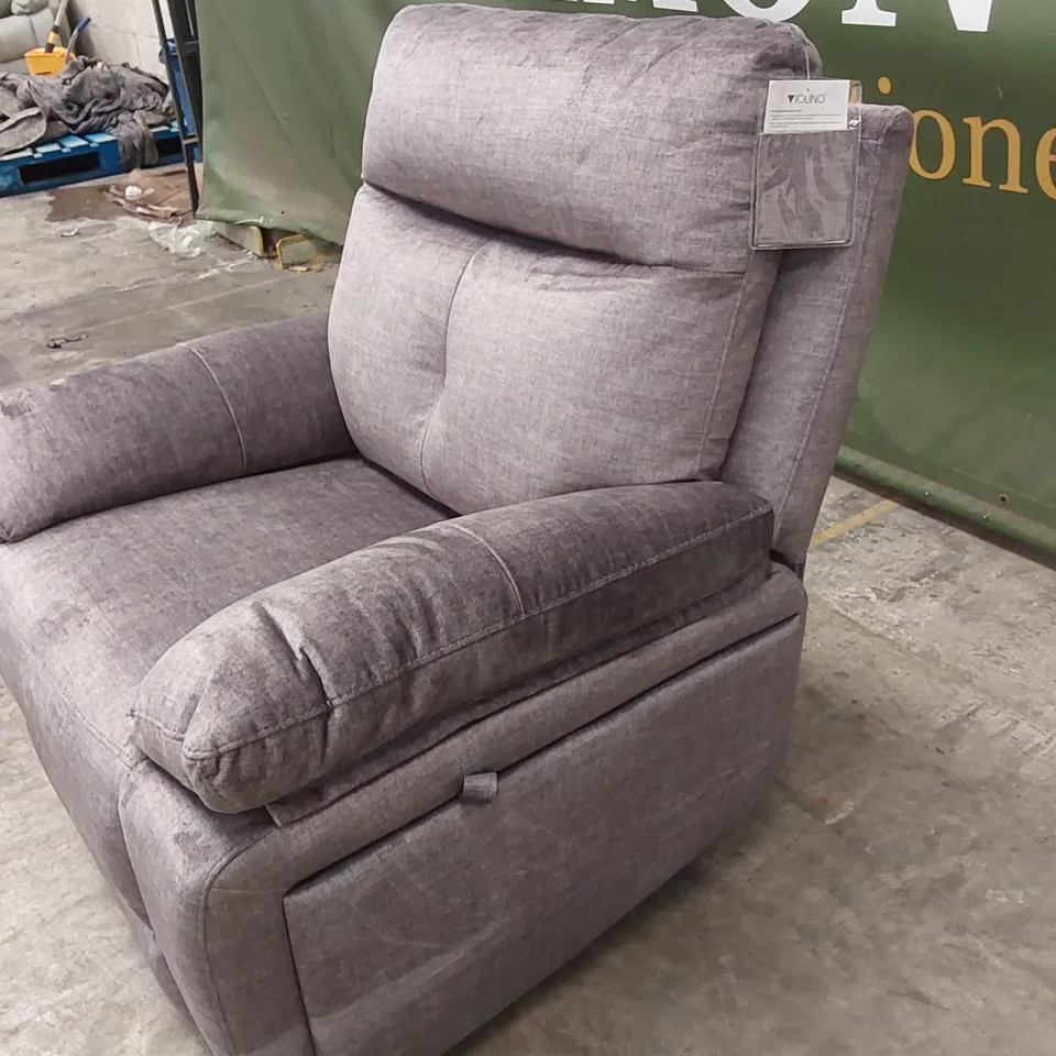 IVANA FABRIC POWER RECLINER ARMCHAIR WITH USB CHARGING AND STORAGE RRP £749