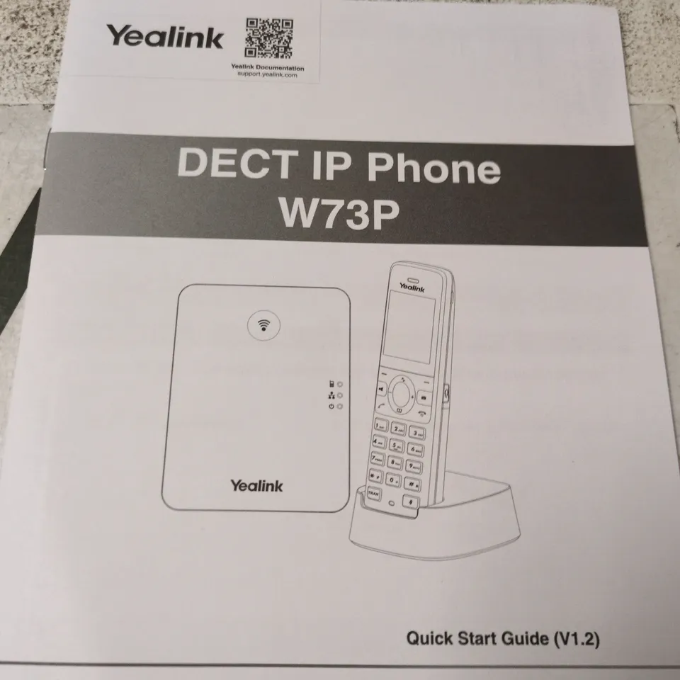YEALINK DECT IP PHONE W73P