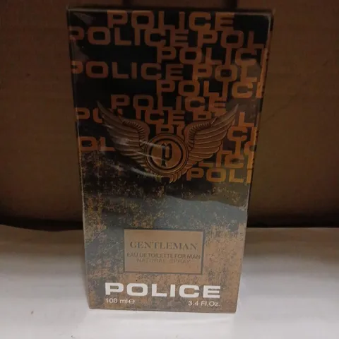 BOXED AND SEALED POLICE GENTLEMAN EAU DE TOILETTE FOR MAN 100ML