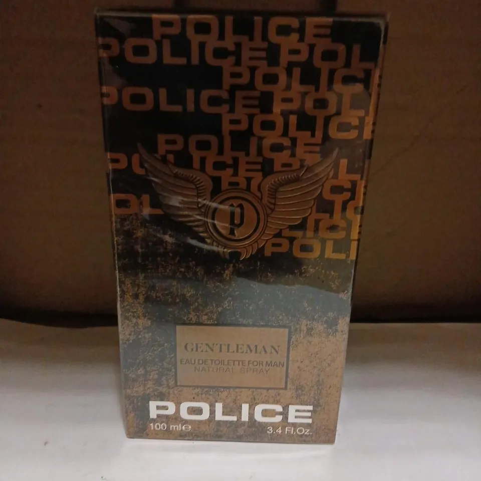 BOXED AND SEALED POLICE GENTLEMAN EAU DE TOILETTE FOR MAN 100ML