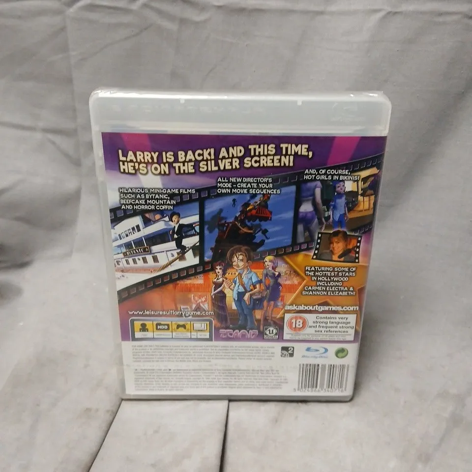 SEALED LEISURE SUIT LARRY: BOX OFFICE BUST – PS3 GAME