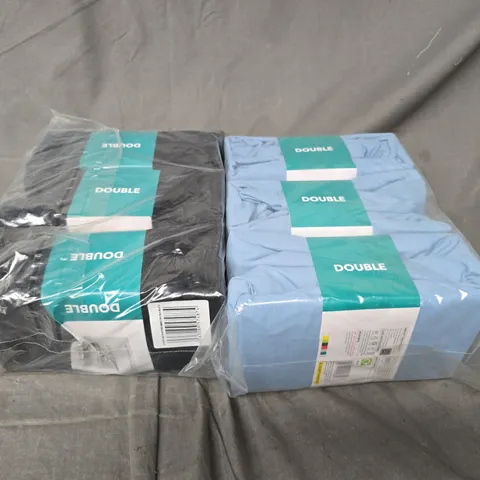 APPROXIMATELY 20 ASSORTED BEDDING ITEMS TO INCLUDE FITTED SHEETS - COLLECTIONS ONL7