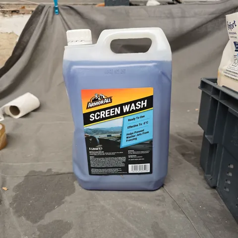 BOX OF 5 ASSORTED LIQUIDS TO INCLUDE: SCREEN WASH