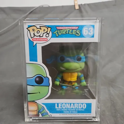 FUNKO POP! TELEVISION TMNT LEONARDO (63) – BOXED