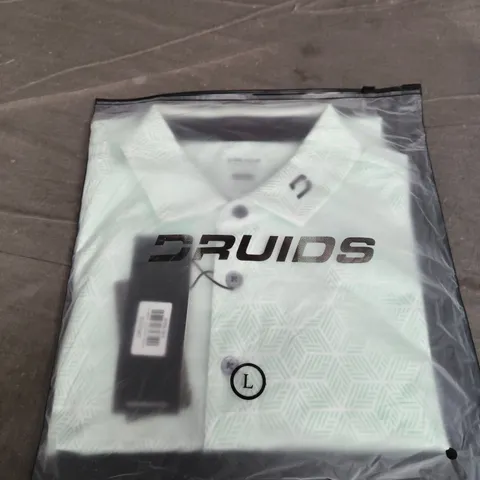 BAGGED DRUIDS KAPALLIA POLO IN JADE - LARGE