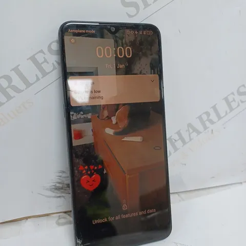 UNBOXED ALCATEL MODEL 6025H IN BLUE (LOCKED)