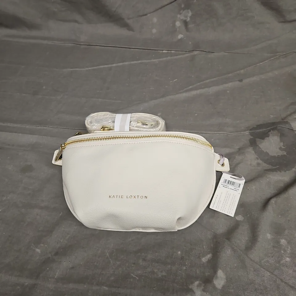KATIE LOXTON MAYA BELT BAG IN WHITE