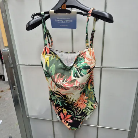 BONMARCHÉ BANDEAU SWIMWEAR – TUMMY CONTROL, DETACHABLE STRAPS, UK SIZE 16