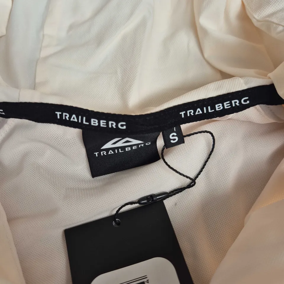 TRAILBERG JACKET – SIZE S, CREAM/LIGHT GRAY