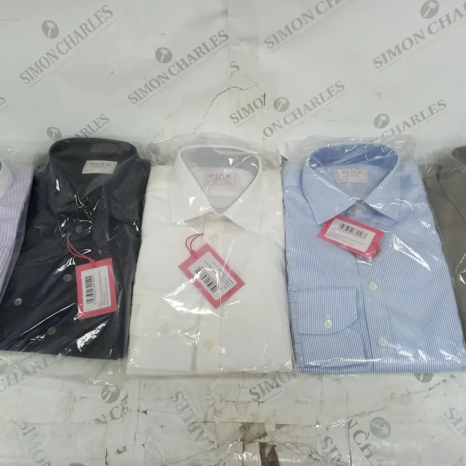 BOXED PINK GIFT SET OF CLASSIC FITFORMAL SHIRTS - SIZE LARGE