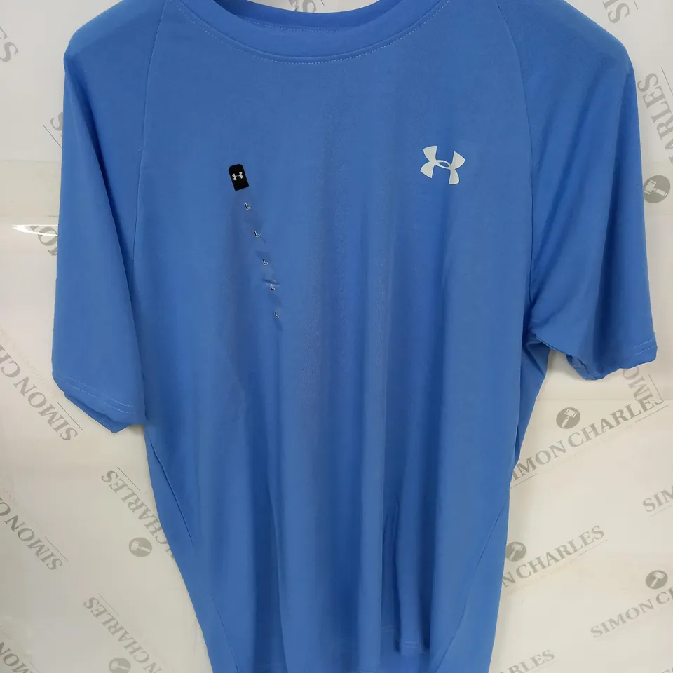 UNDER ARMOUR LOGO CASUAL T-SHIRT SIZE L